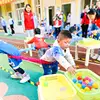 Outdoor Games Team Building Develop Sport Entertainment Toys Children Elasticity Rope Circle Running Push for Kids Sensory Rope 3