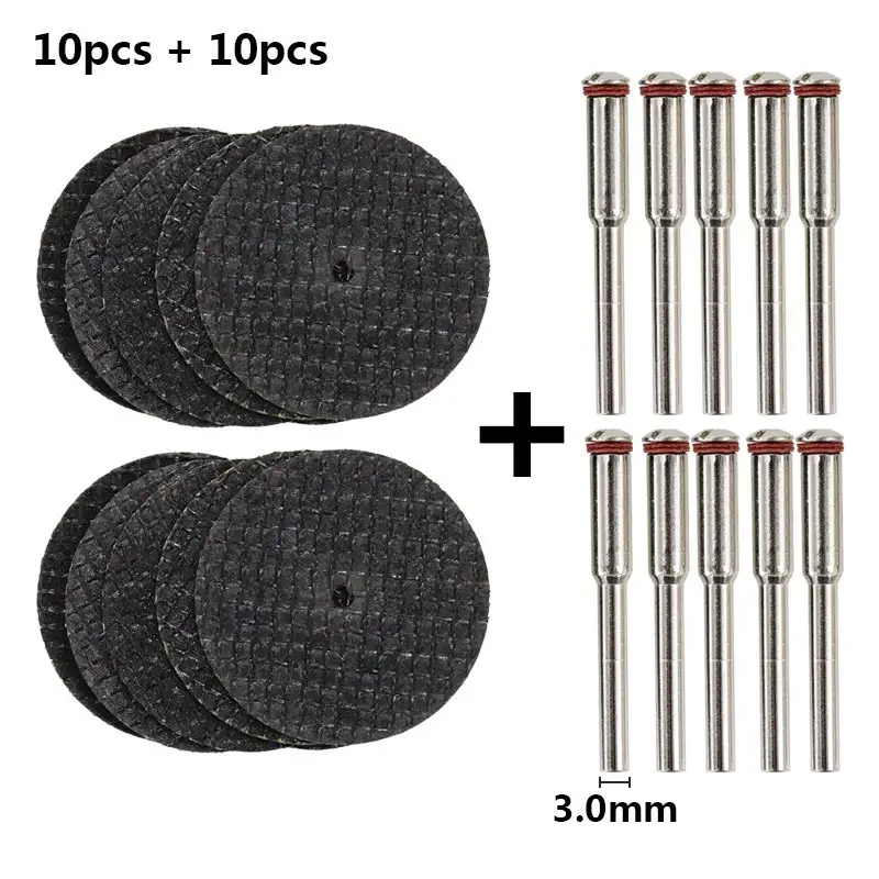 CMCP 32mm Abrasive Cutting Disc With Mandrels Grinding Wheels For Dremel Accesories Metal Cutting Rotary Tool Saw Blade - Image 8