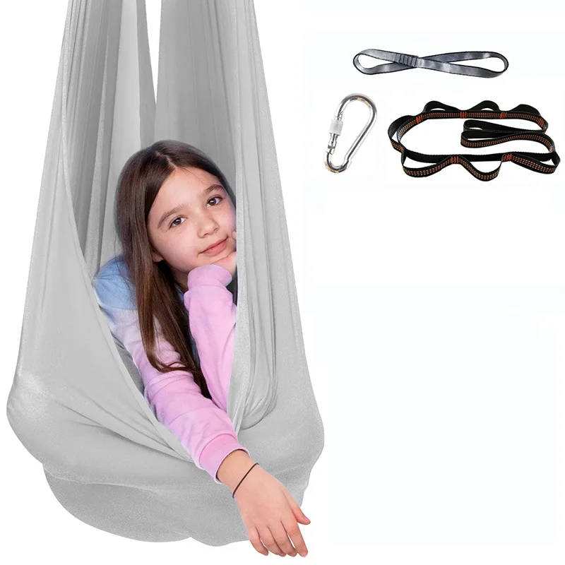 Kids' High-Elastic Sensory Therapy Hammock 6