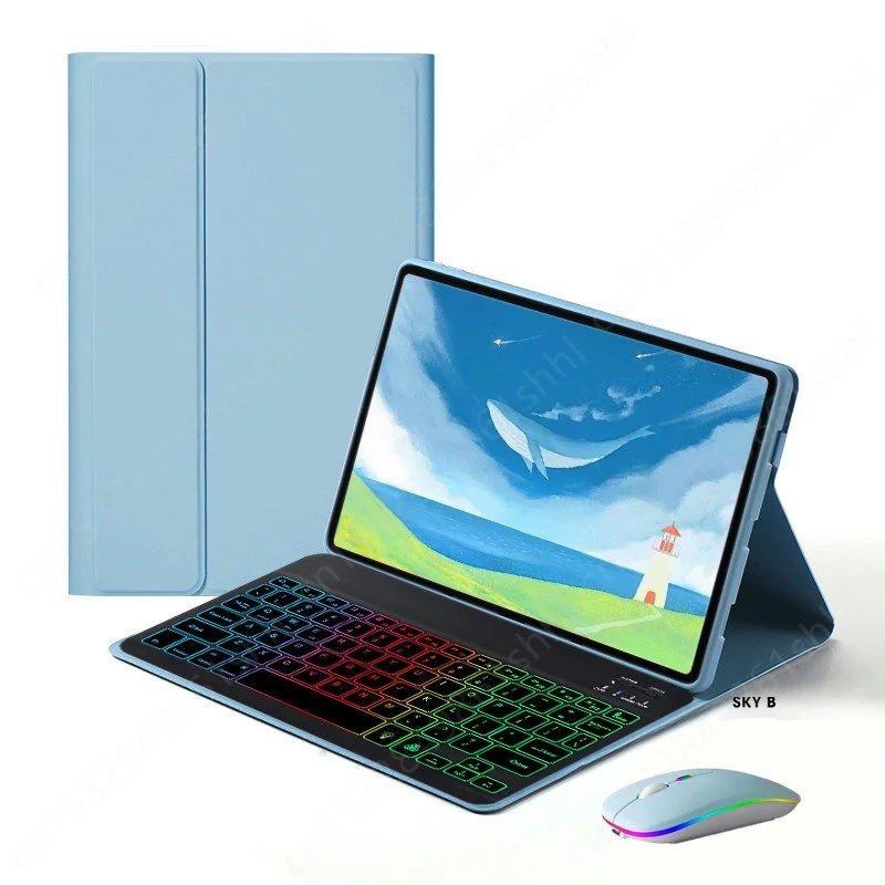 Tastiera Arcobaleno Per Xiaomi Pad 6 / Pad 6 Pro Clavier Tastiera Compatibile Bluetooth Per Xiaomi Mi Pad 6 Mi Pad 6 Case