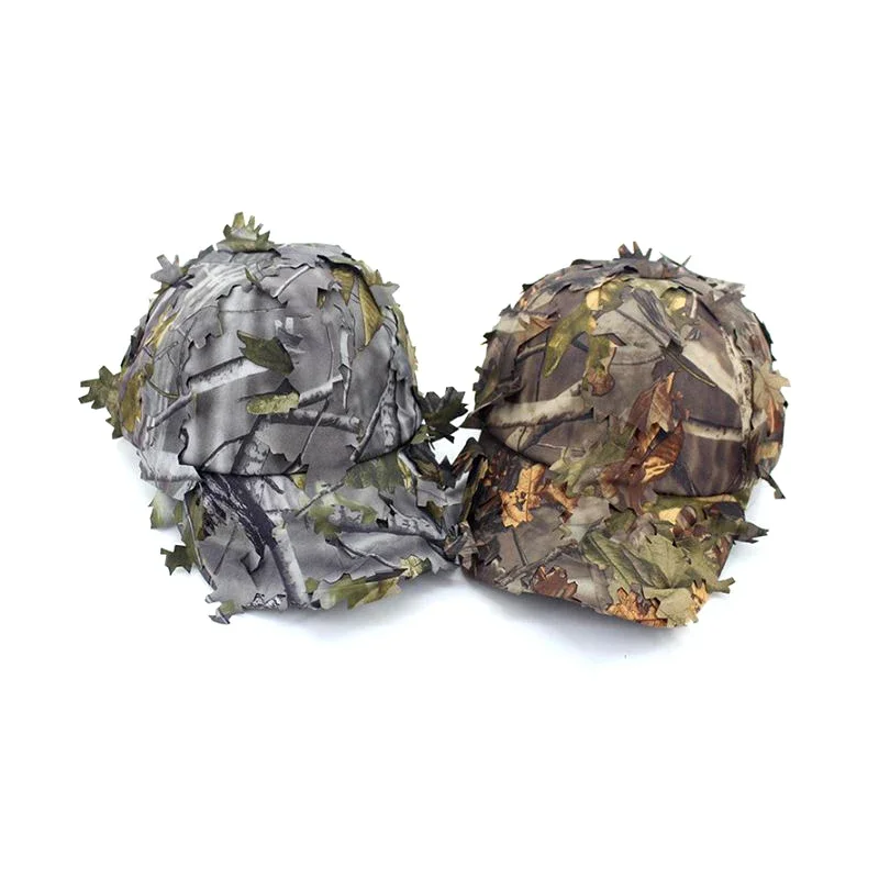 Outdoor Hunting Camouflage Maple Leaf Training Cap,Sniper Playerunknown's Battlegrounds Game Baseball Hat