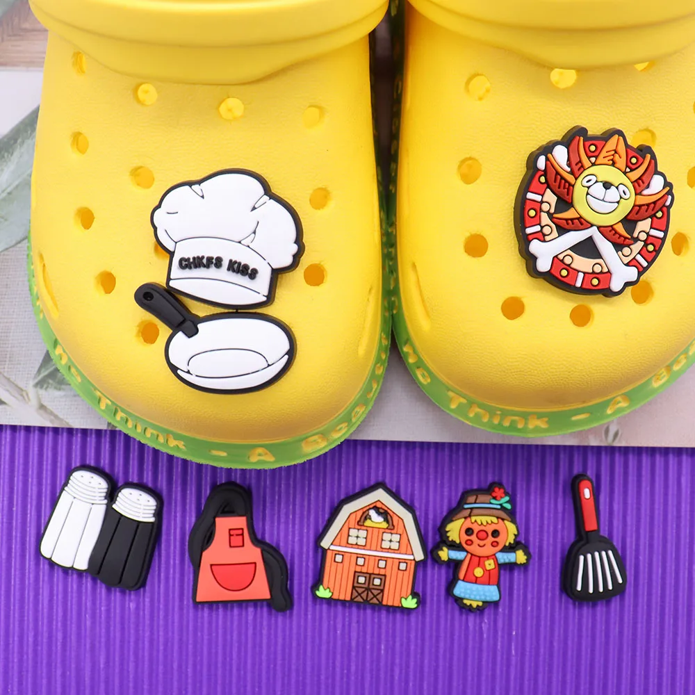 Yellow Translucent Crocs with Designer Charms – PinkIce Novelty