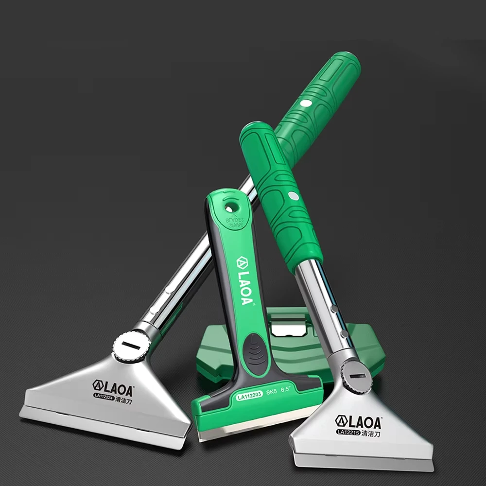 تنظيف مجرفة القاطع سكين متعدد الوظائف لبلاط الأرضيات الزجاجية مكشطة نظافة مزيل ملعقة أداة المنزل استخدام للنافذة