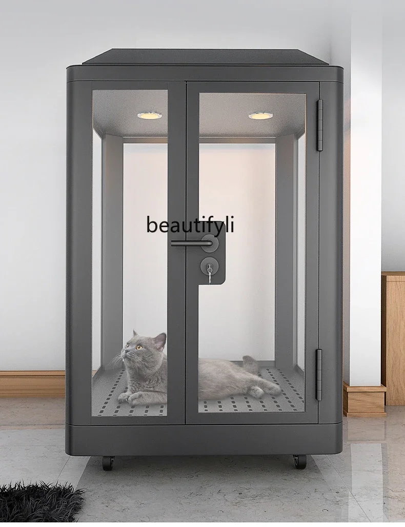 防音犬猫小屋 ミニ家庭用防音ボックス,ペット用防音キャビネット,サイレント