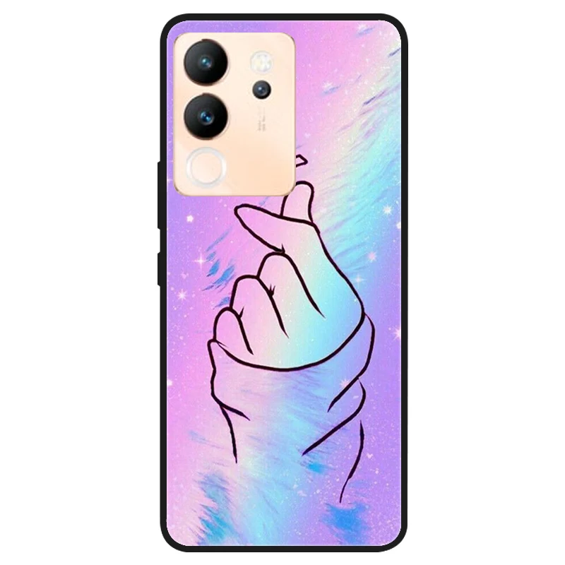 Casing untuk Vivo V30 Lite casing V2314 penutup pelindung silikon