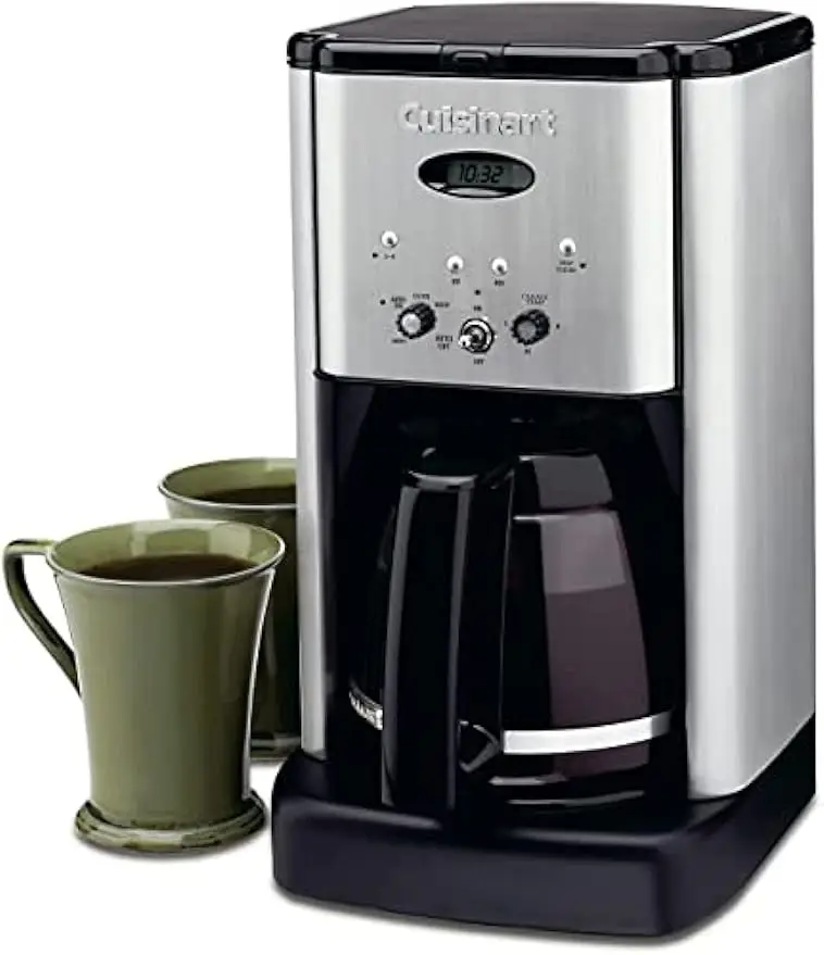 DCC-1200P1 Brew Central 12-Cup Programmable Coffeemaker Coffee Maker, Carafe, Brushed Chrome 2