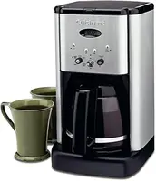 DCC-1200P1 Brew Central 12-Cup Programmable Coffeemaker Coffee Maker, Carafe, Brushed Chrome 2