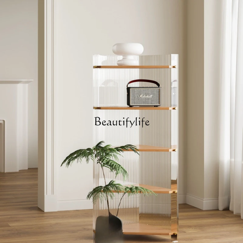 

Simple Wall Triangle Storage Rack Multi-Functional Wall Cabinet Commercial Home Storage Rack
