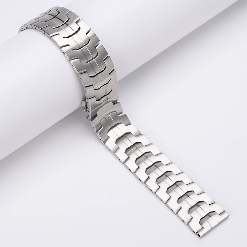 Stylish Stainless Steel Metal Watch Strap - Premium Band Accessory