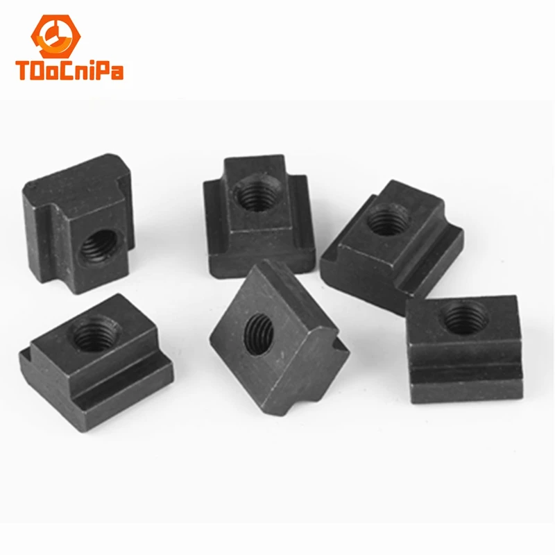 

10.9 Grade M10T-type Nut T-shaped Nut T-block T-row Groove Die Machine Tool Pressure Plate 45# Heat Treatment