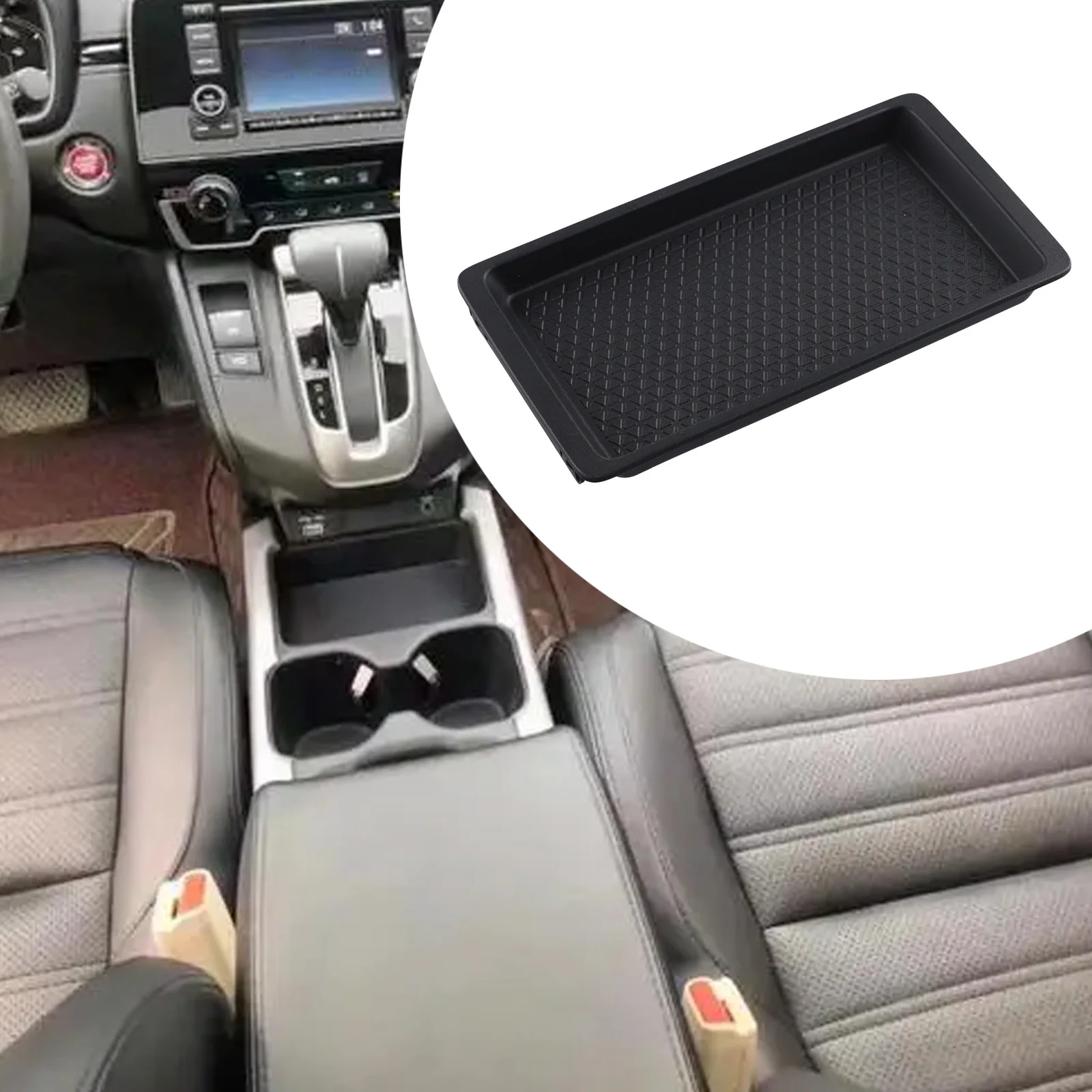 혼다 CRV 2023-2024용 센터 콘솔 트레이, 83402-3A0-A01 OE 사양 대체, 강력한 ABS 소재
