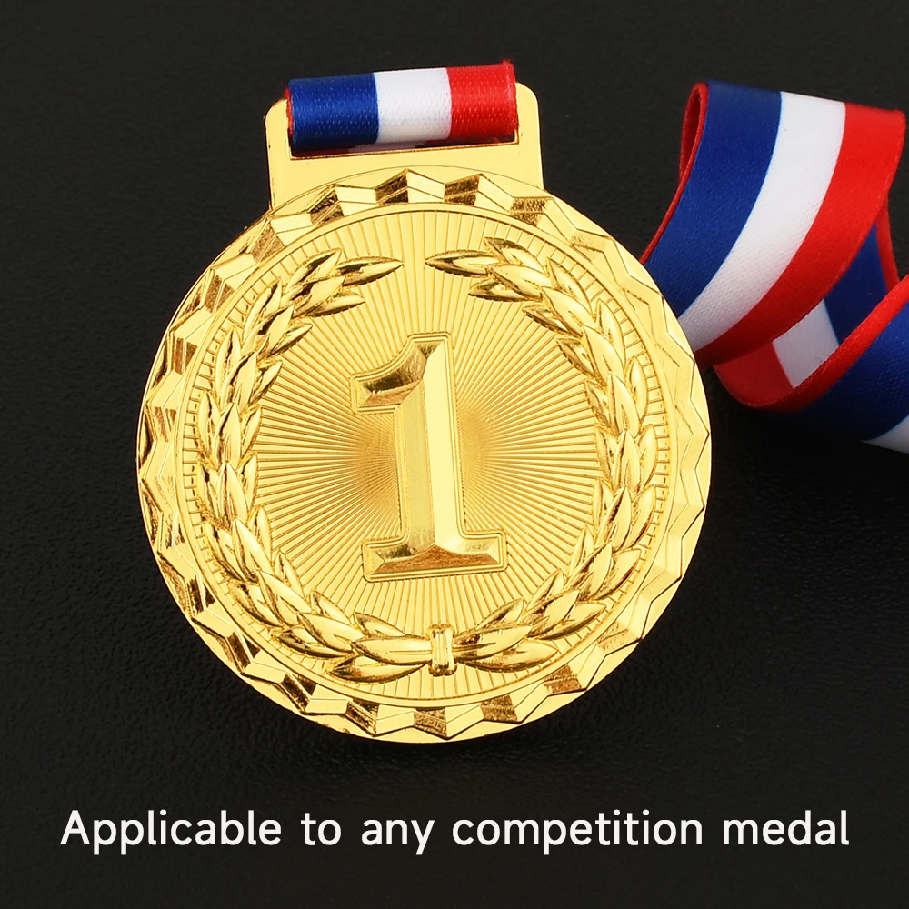 65mm Blank Medals For Any Competition Gold Silver Award Medal With Good Ribbon Children's Medals Winner Reward Encourage Badge award medals