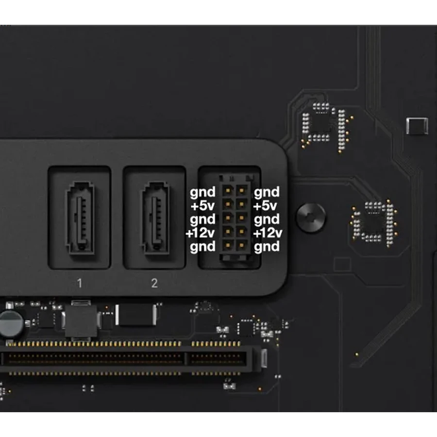 MacPro 2019 ����ũž ��ǻ�Ϳ� �̴� ���� ���̺� �ڵ�, 10 ��-3 ��Ʈ 15 �� SATA 1 ��Ʈ IDE 4 �� ���� ����, SSD HDD 3 * SATA 1 * IDE