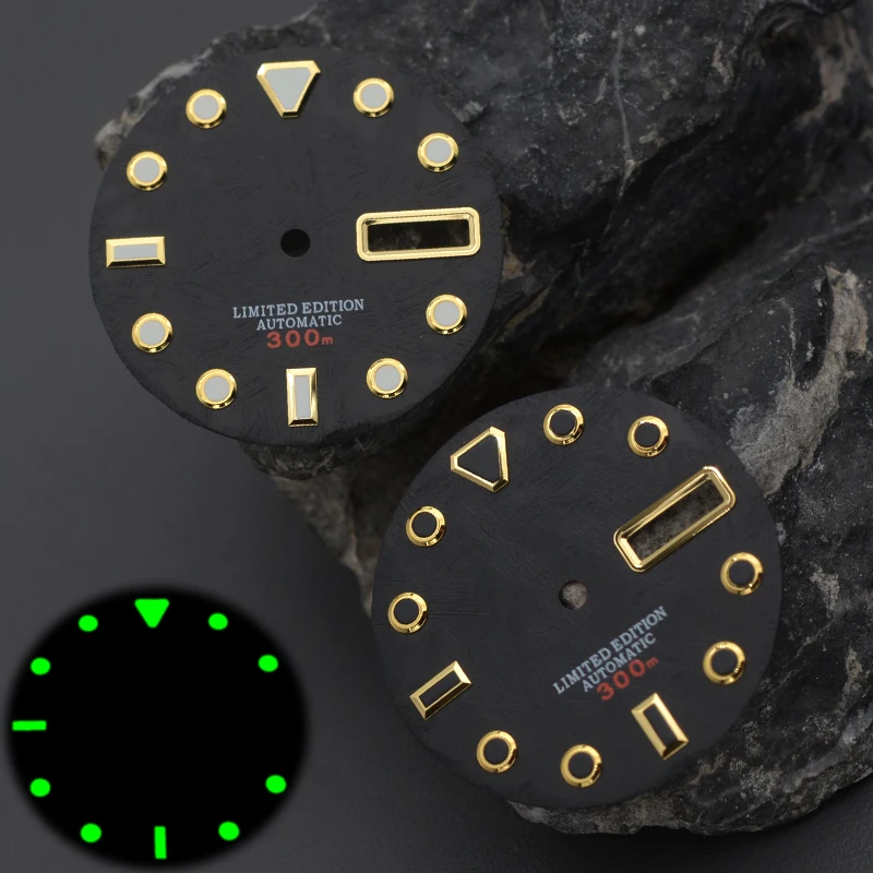 

Мужские часы 28,5 мм, циферблат для Японии 7s26 NH36 подходит для SKX007 SKX009 6105 srtuna PD, монстр-черепаха, часы, детали для ремонта часов