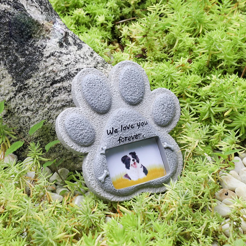 

Creative Memorial Stones Pets Cats Dogs Tombstones Small Animals Sacrificial Tablets Resin Crafts Ornaments Plaque Funeraire