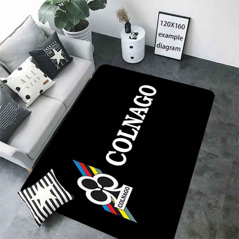 자전거 매트 거실 러그, 발 카펫 입구 도어매트, 바닥 매트, C-Colnago 카..