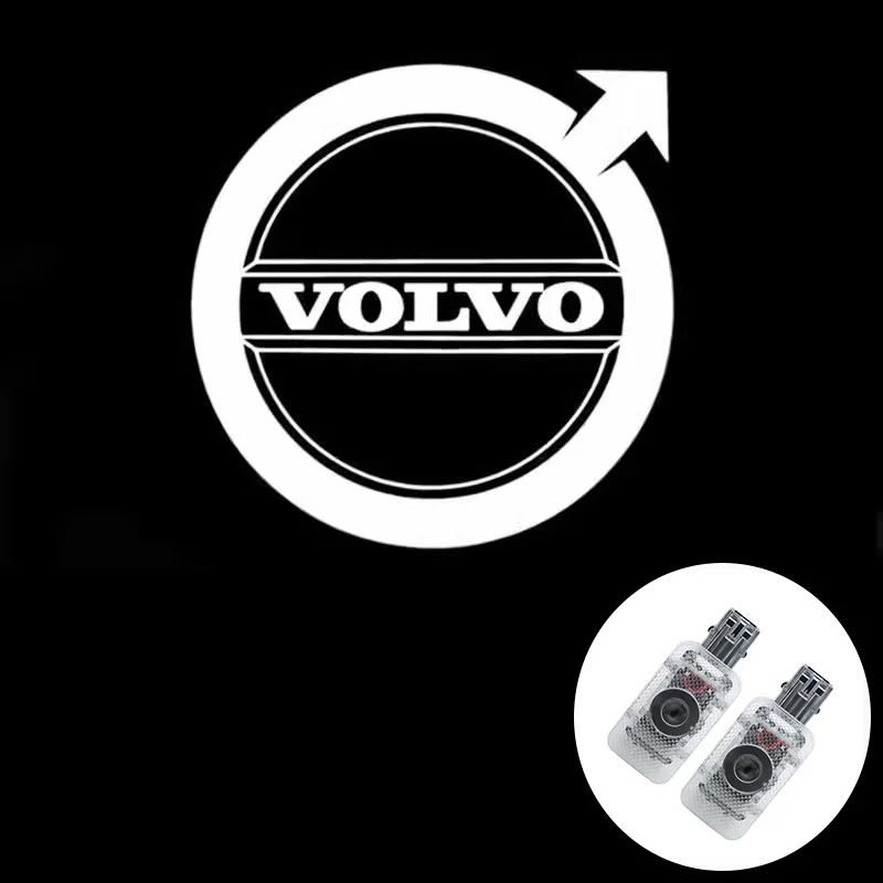 thumbnail image 1 of 2 luces de bienvenida para puerta de coche de alta definición para Volvo XC90, V90, V60, XC60, V40, S80, S60, S90, C40, XC40, V70, XC70, C30, C70, EX90, Rdesign, 1 of 5