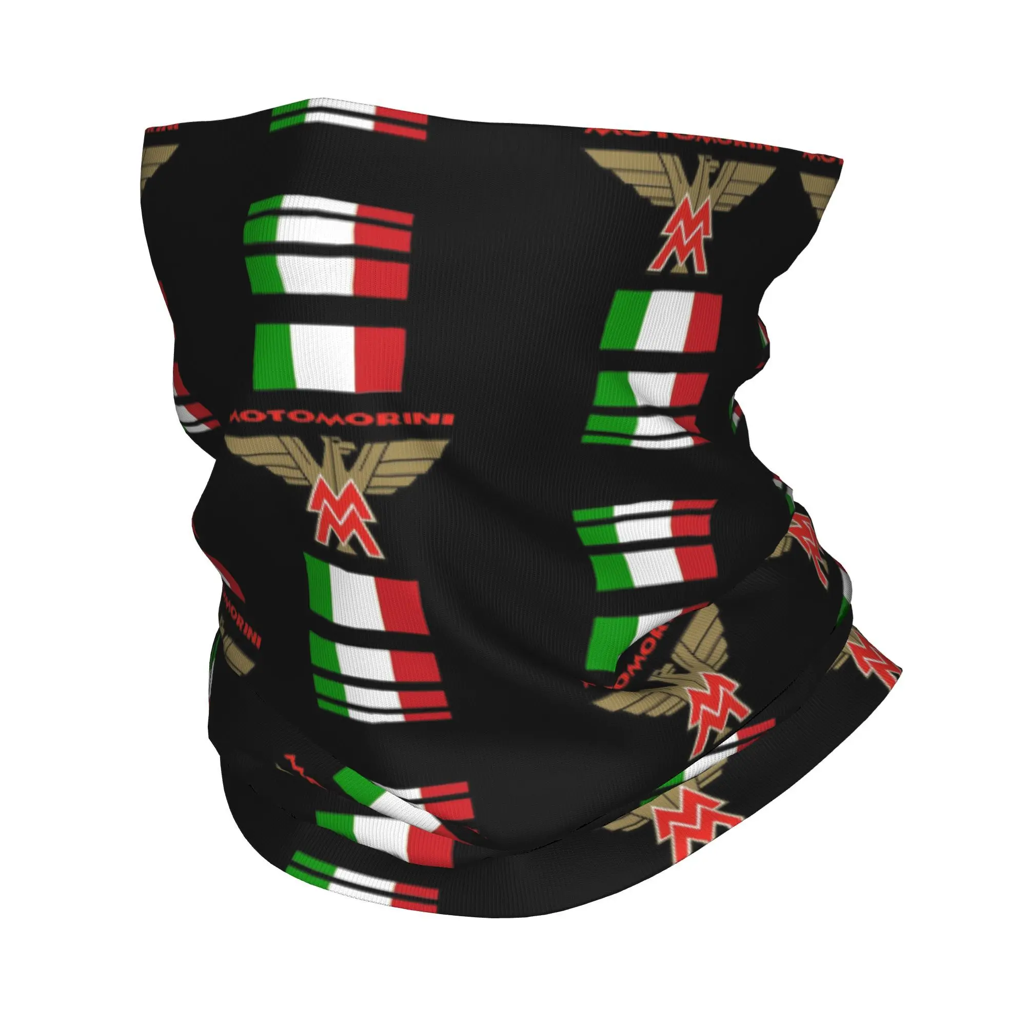 Itaila Flag Moto Morini Motorcycles Bandana Neck Gaiter Printed Balaclavas Wrap Scarf Cycling Outdoor Sports Unisex Adult