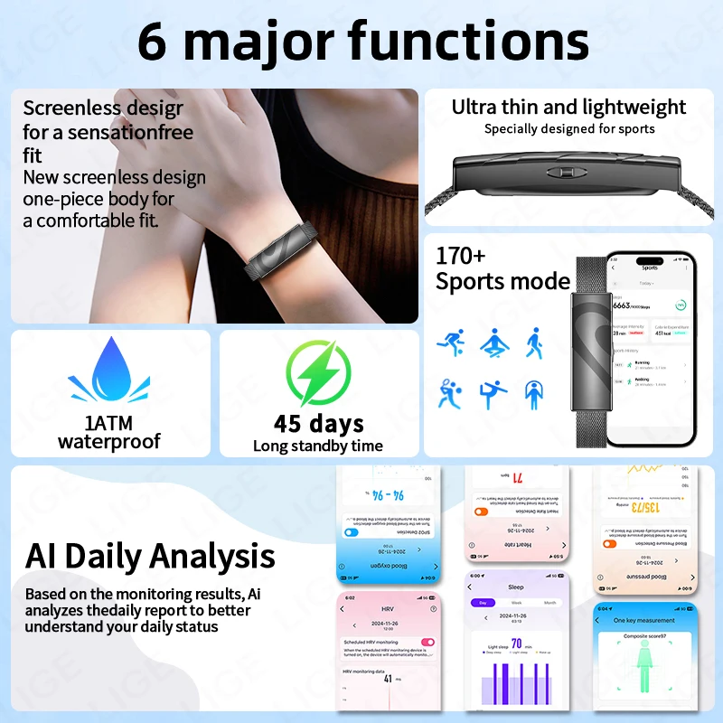 Couple Fitness Smart Bracelet 2