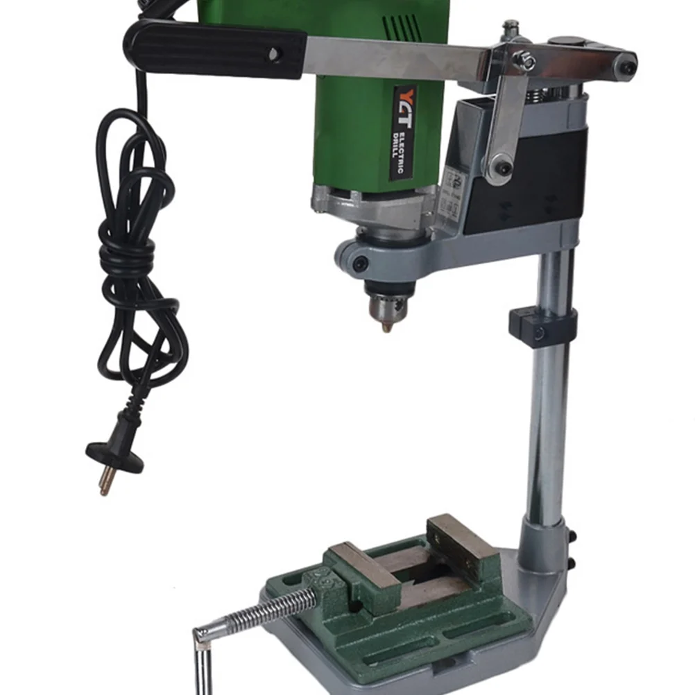 Multifunction Bench Drill Press Stand Repair Tools Clamp Support Electric Drill Base Frame Drill Holder Electric Drill pdok on off magnetic base holder switchable neodymium magnet indicator clamp 30kg 50kg 80kg 100kg