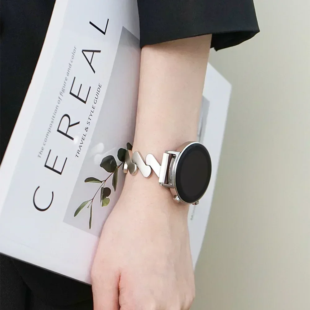 Luxury Metal Strap for Smartwatches - 18mm, 20mm, 22mm