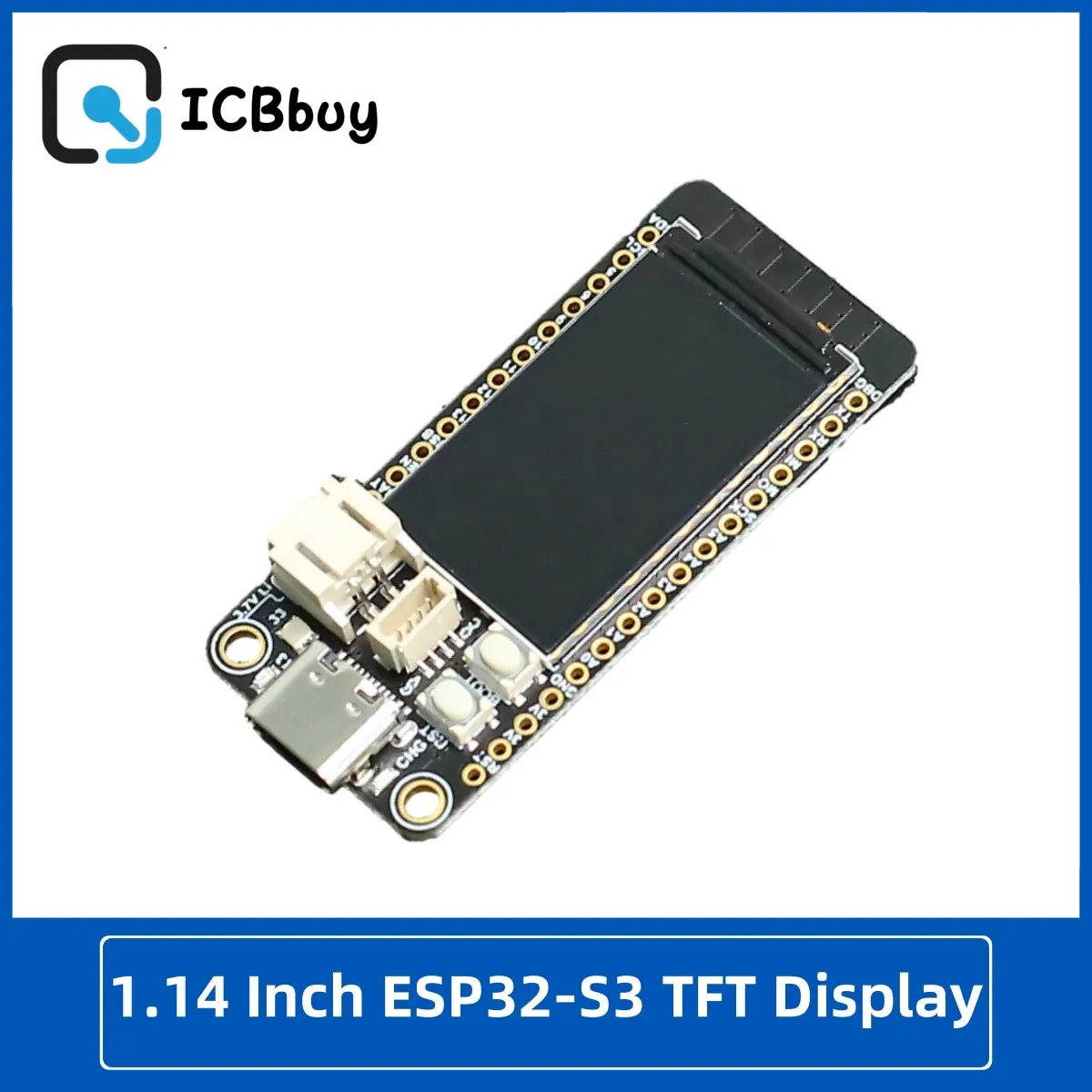 

1,14 дюймовый ESP32S3 TFT дисплей макетная плата Программирование обучение контроллер основная плата