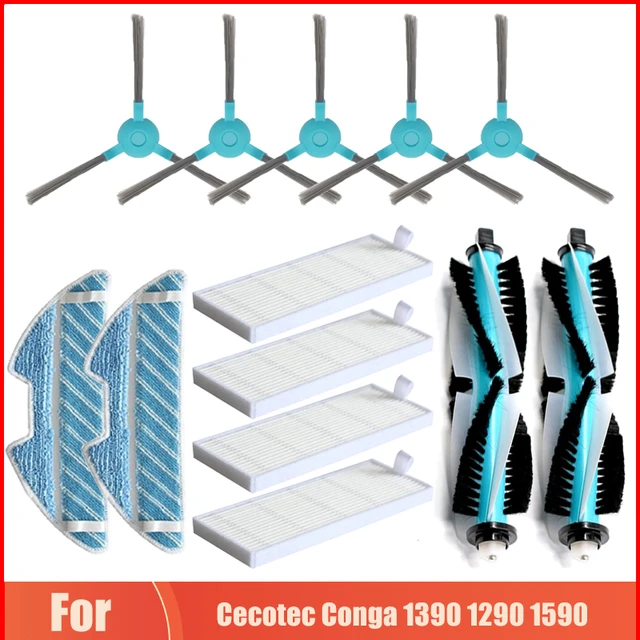 Recambio cepillo central aspirador Cecotec Conga 1390, 1290