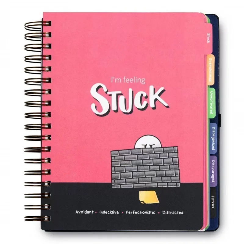 Anti-Planner Tag Book How To Get Sht Done When You Don't Feel Like It Creative Planner School Office Stationery for Adults 3