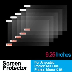 9.25 Inch 3D Printer Screen Protector Film For Anycubic Photon M3 Plus Photon Mono X 6K LCD SLA Scratch-Resistant Protector