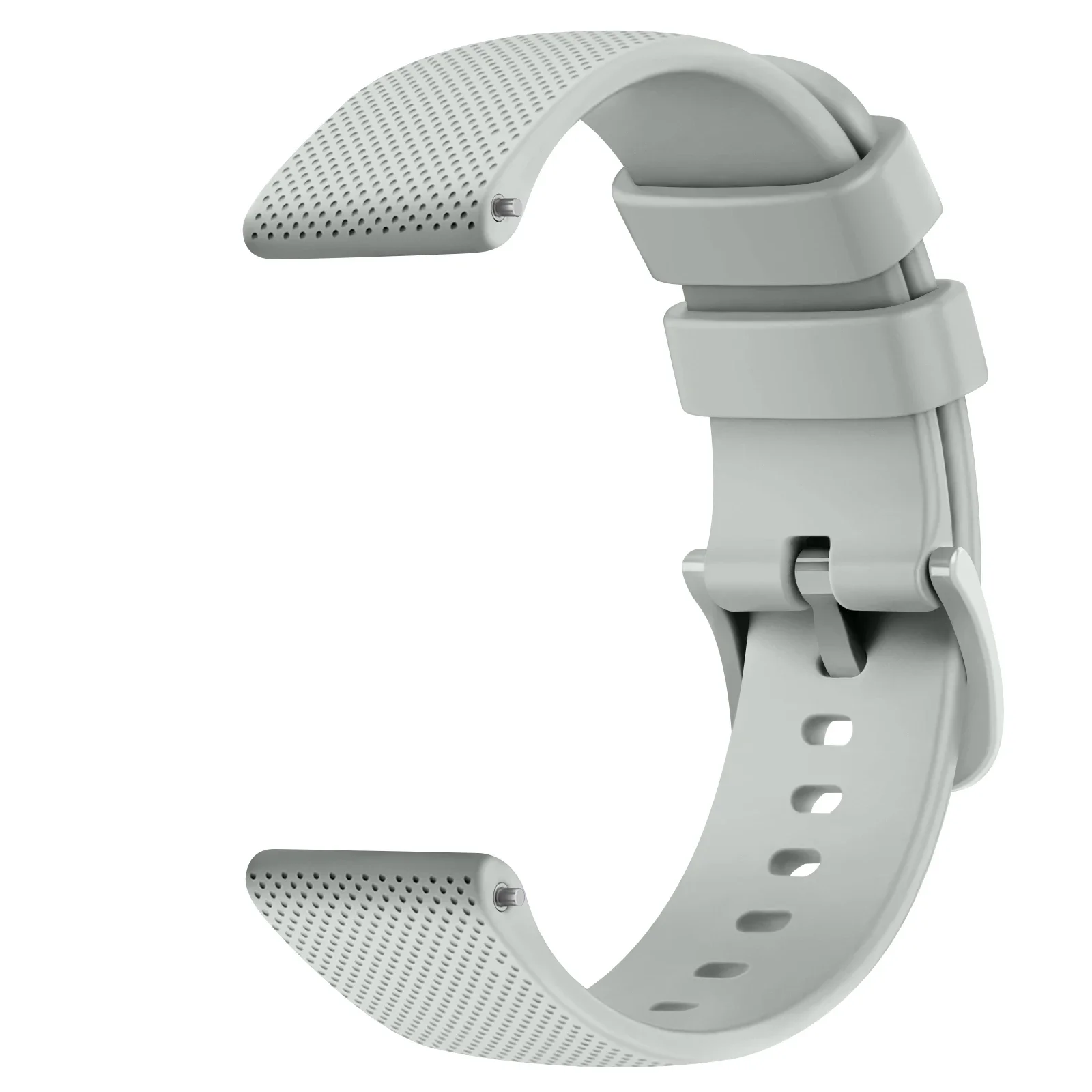 Elegant 18mm Silicone Watch Strap