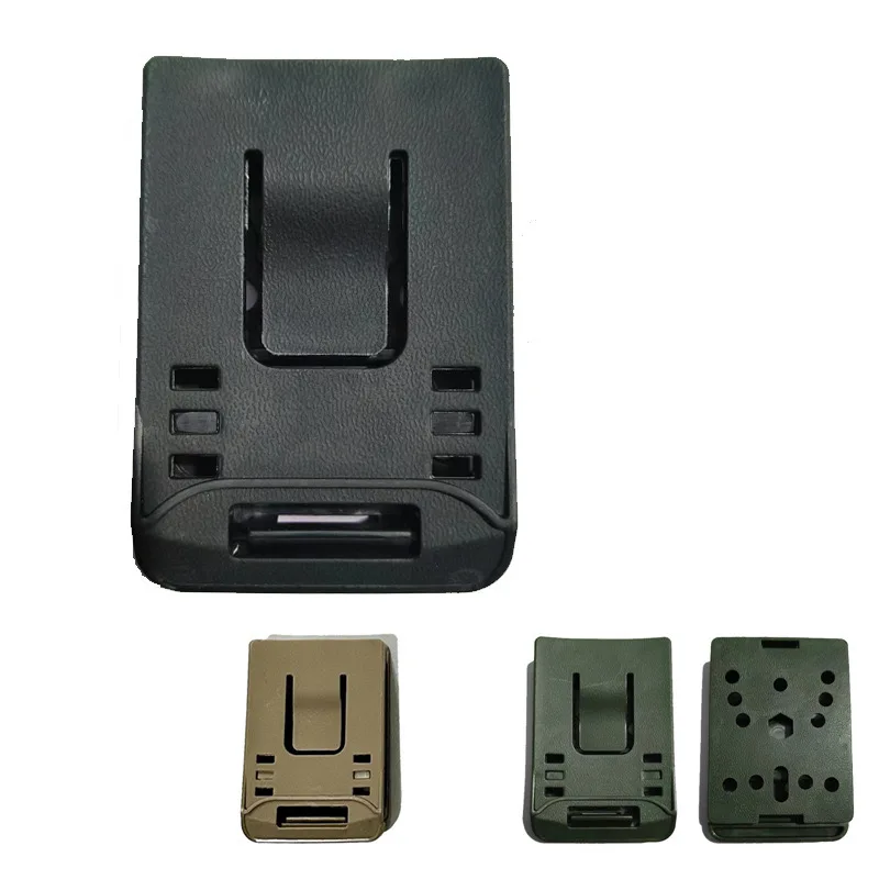 Tactical GL Gun Holster Belt Loops Mounting Attachment Clips Adaptor for Pistol Holster Magazine Pouch or Knife Sheath Clips