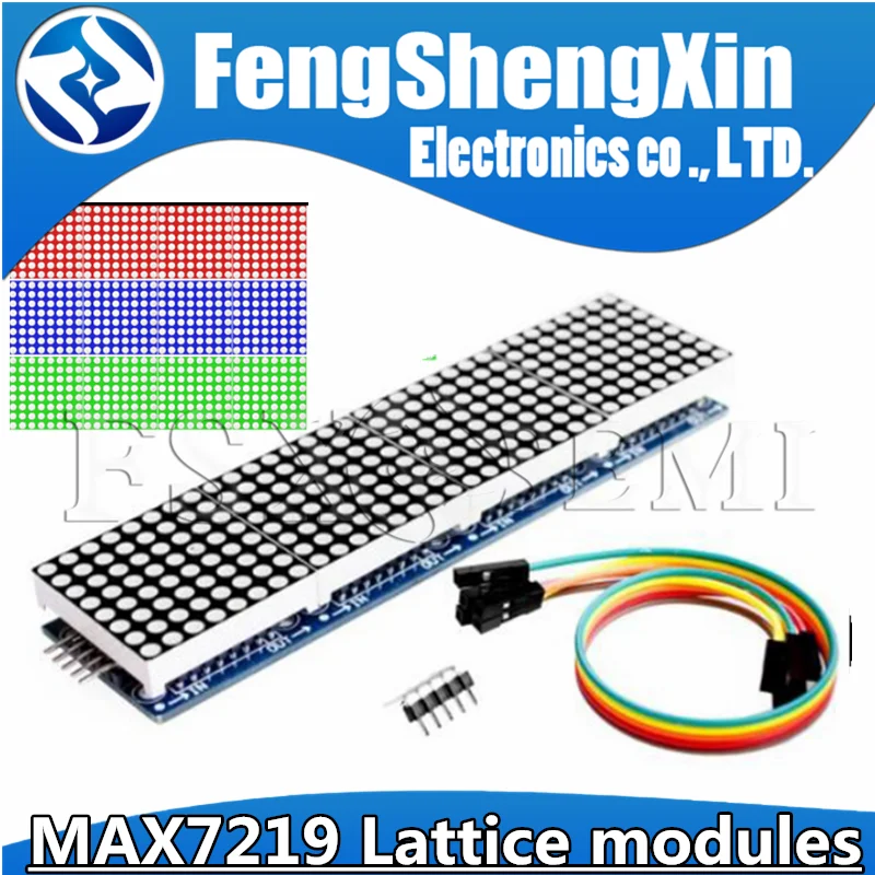 MAX7219 Lattice modules 4 in one display Digital tube display module