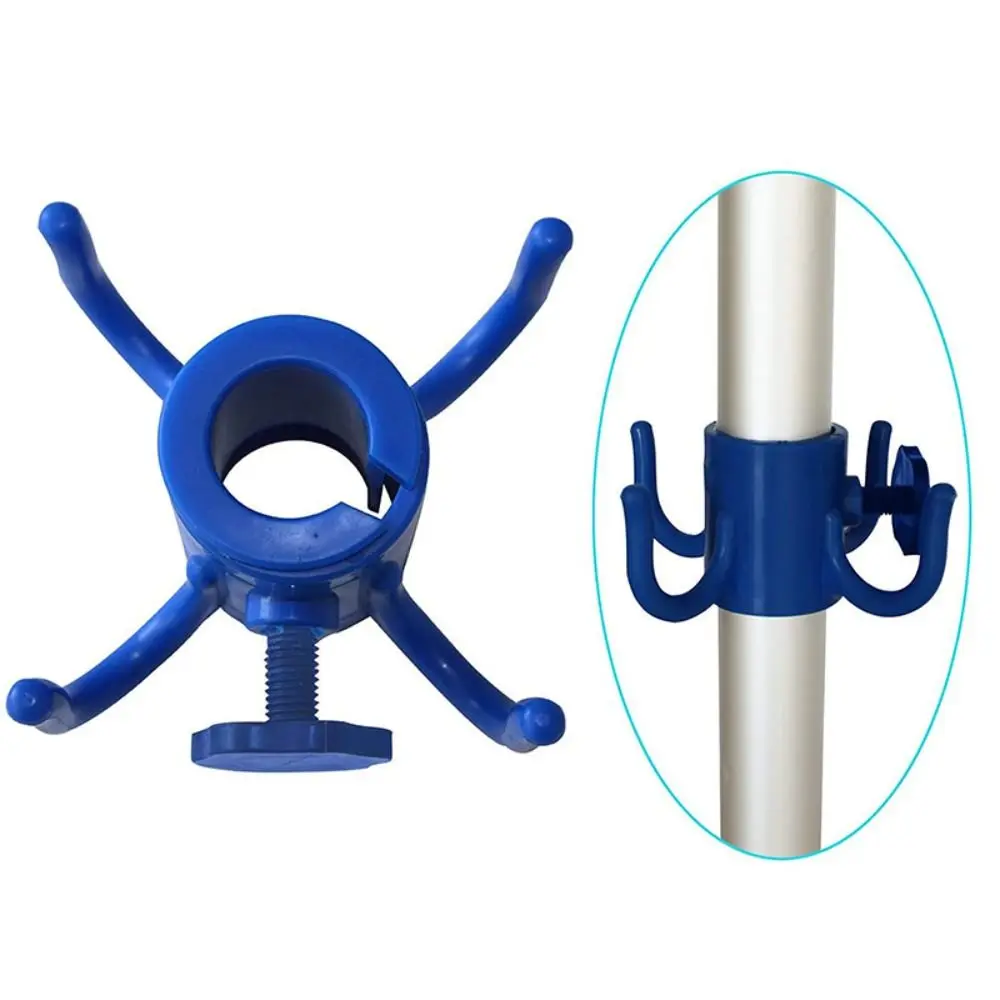Outdoor Beach Umbrella Hooks Hanger Versatile Space-saving Sun Umbrella Storage Holder Wear-resistant Useful Four-corner Hook