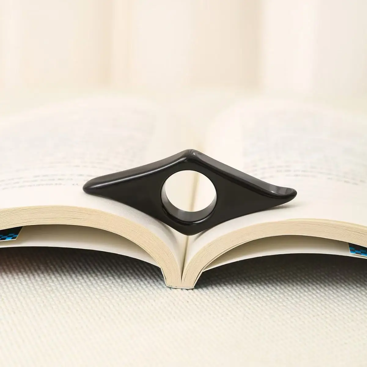 Acrylic Thumb Press Bookmarks for Reading Teachers Book Lovers