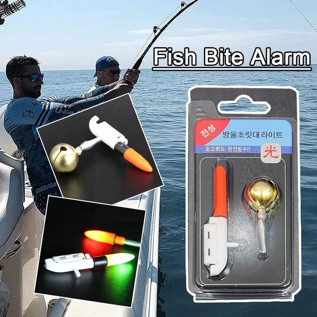 LED Night Fishing Bells 10-pcs Fishing Rod Alarm With Double Alarm Bells  Fishing Supplies Accessories For Night Fishing Night - AliExpress