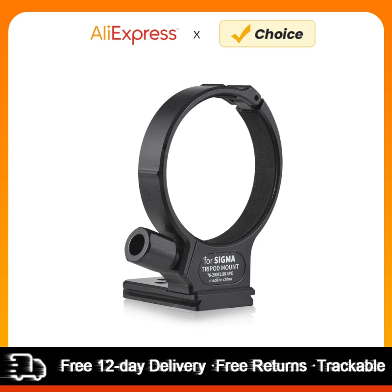 SIGMA 70-200mm F2.8 II APO용 60mm 퀵 릴리스 플레이트 1/4인치 및 3/8인치 나사산 구멍이 있는 71mm 삼각..