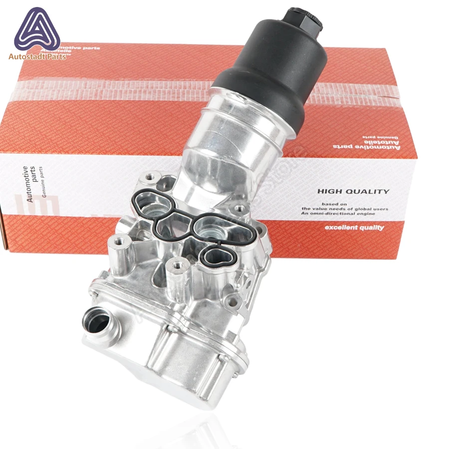 Aluminium Engine Oil Filter Housing 06F115397E,06F115397F,06F115397H,06F115397J For VW Eos,Golf V,Passat B6,Jetta III,Polo V,Sci