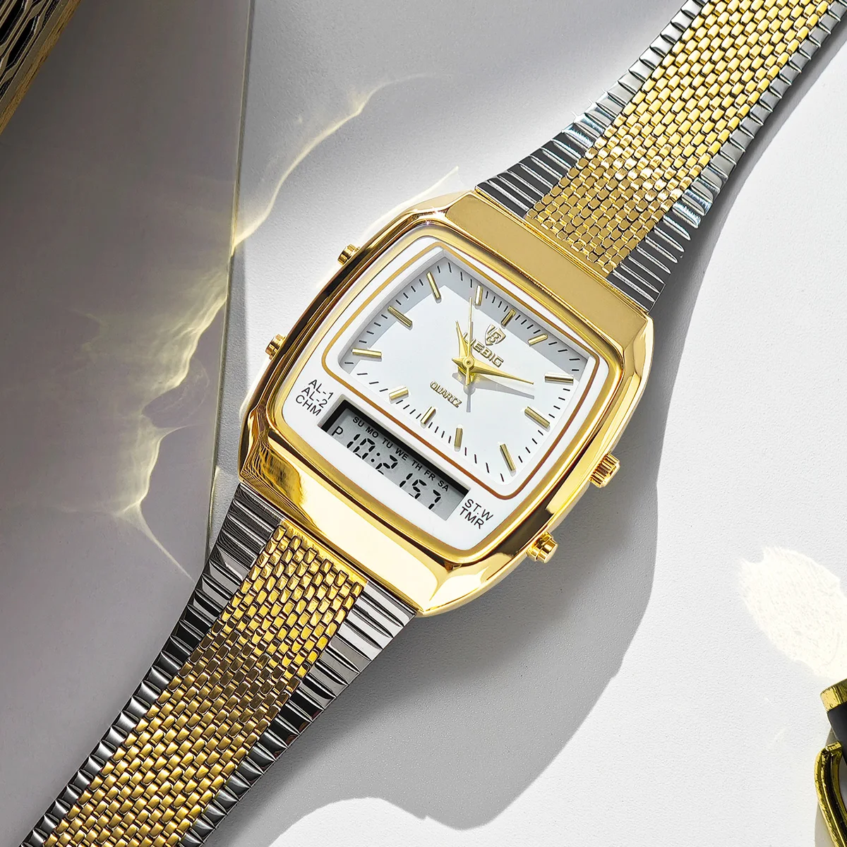 Luxury Dual Display Watch 5