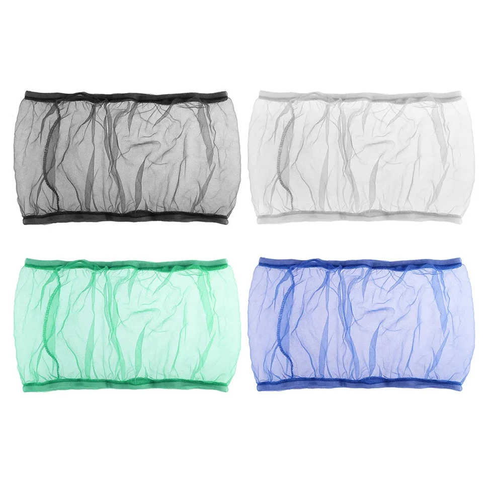 Mesh Bird Cage Cover Shell Skirt Net Stretchable Catcher Guard Bird Cage Mesh Parrot Bird Cage Net Fabric Mesh Bird Cage Cover