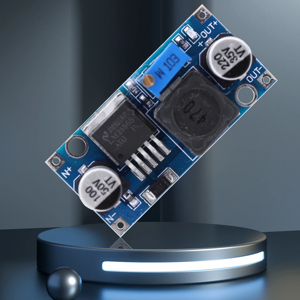 LM2596S Adjustable DC-DC Power Supply Module