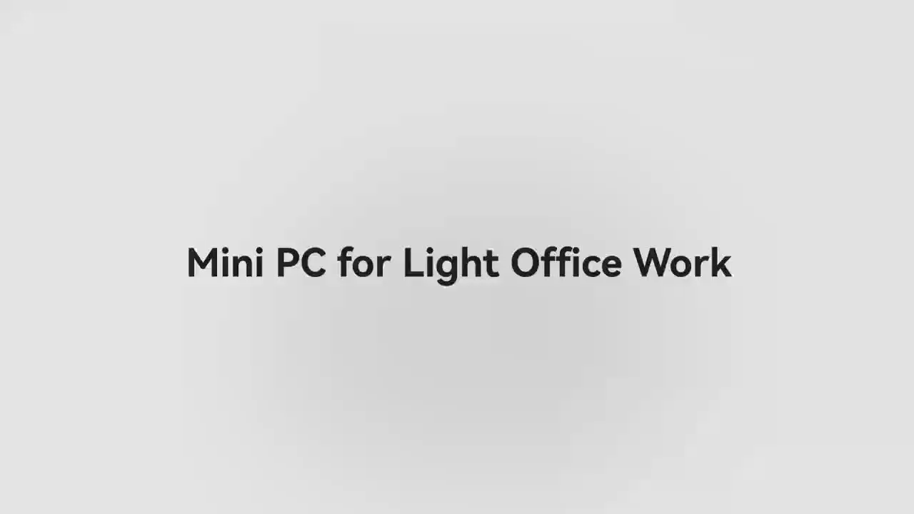 OUMAX Mini PC Intel N100/N95 8ГБ 256ГБ