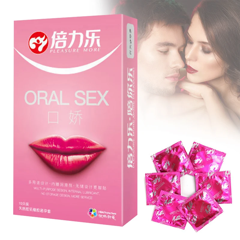 Cherry Flavor Oral Sex Condoms Adult Sex Toys For Men Ultra Thin Lubricated Condoms Mouth Sleeves Safety Sex Products Shop 성인용품