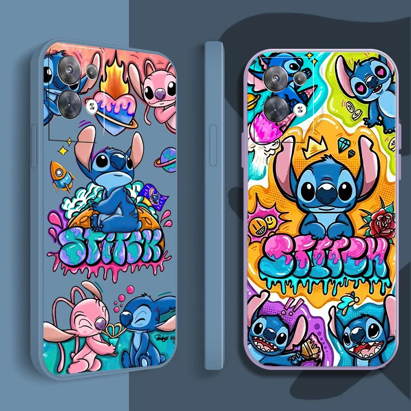 

The Stitch Disney For OPPO Find X6 X5 X3 Pro Lite Neo OPPO Reno 9 8 7 Pro Lite 8T 8Z 7Z 5G Phone Case Funda Cover Shockproof