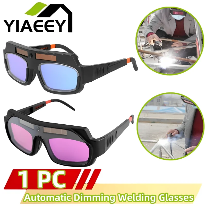 Automatic Dimming Welding Glasses Argon Arc Welding Solar Goggles Special Anti-glare Glasses for Welders
