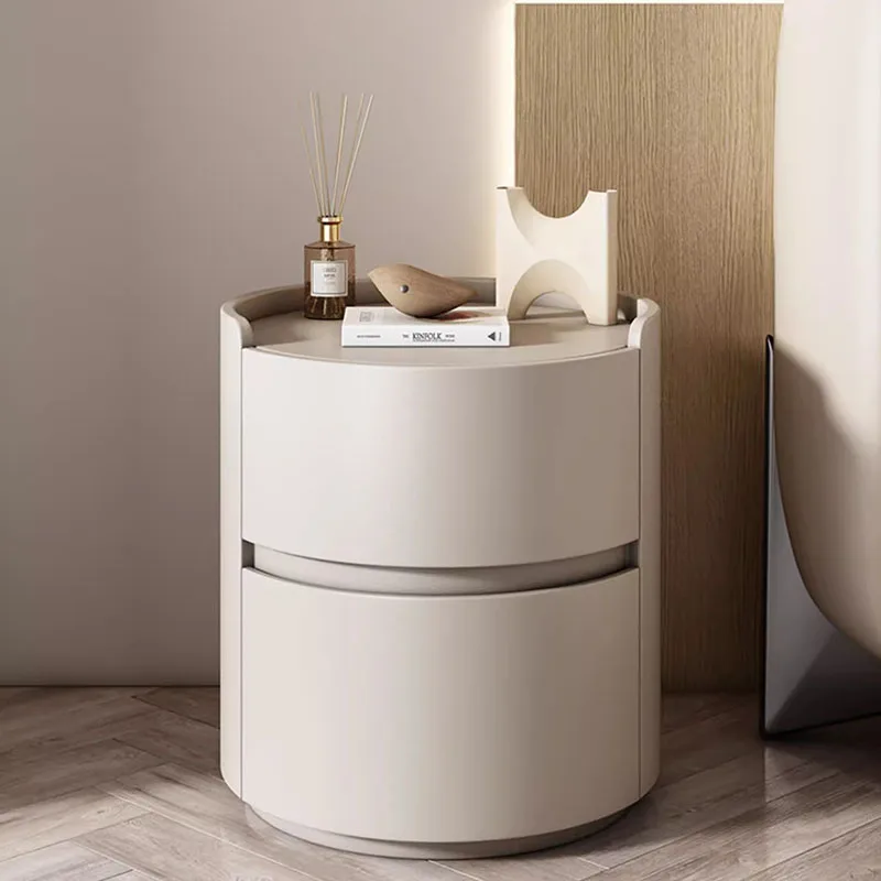 Storage Modern Night Table Camera Da Letto Bianco Grigio Comodino Europeo Minimalista Vintage Comodini Camera Da Letto Mobili Per La Casa