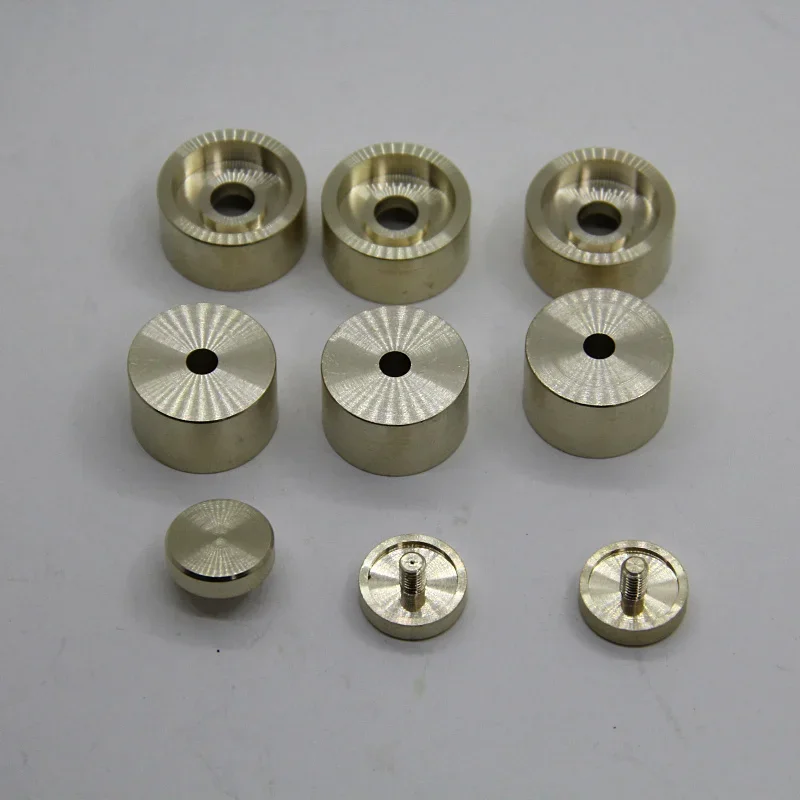 Trumpet Valve Finger Buttons, Trumpet Parts, Musical Instrument Accessories, TOP!-Golden, 1 Set