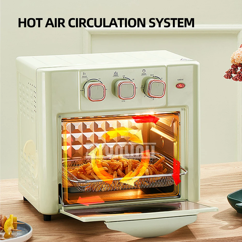 18L Air Fryers Oven Household Baking Oven All-in-one Machine Electric Ovens Forno Per Pizza