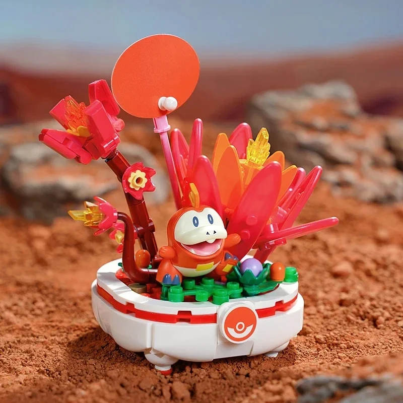 Keeppley ポケモンビルディングブロックピカチュウヒトカゲモデル