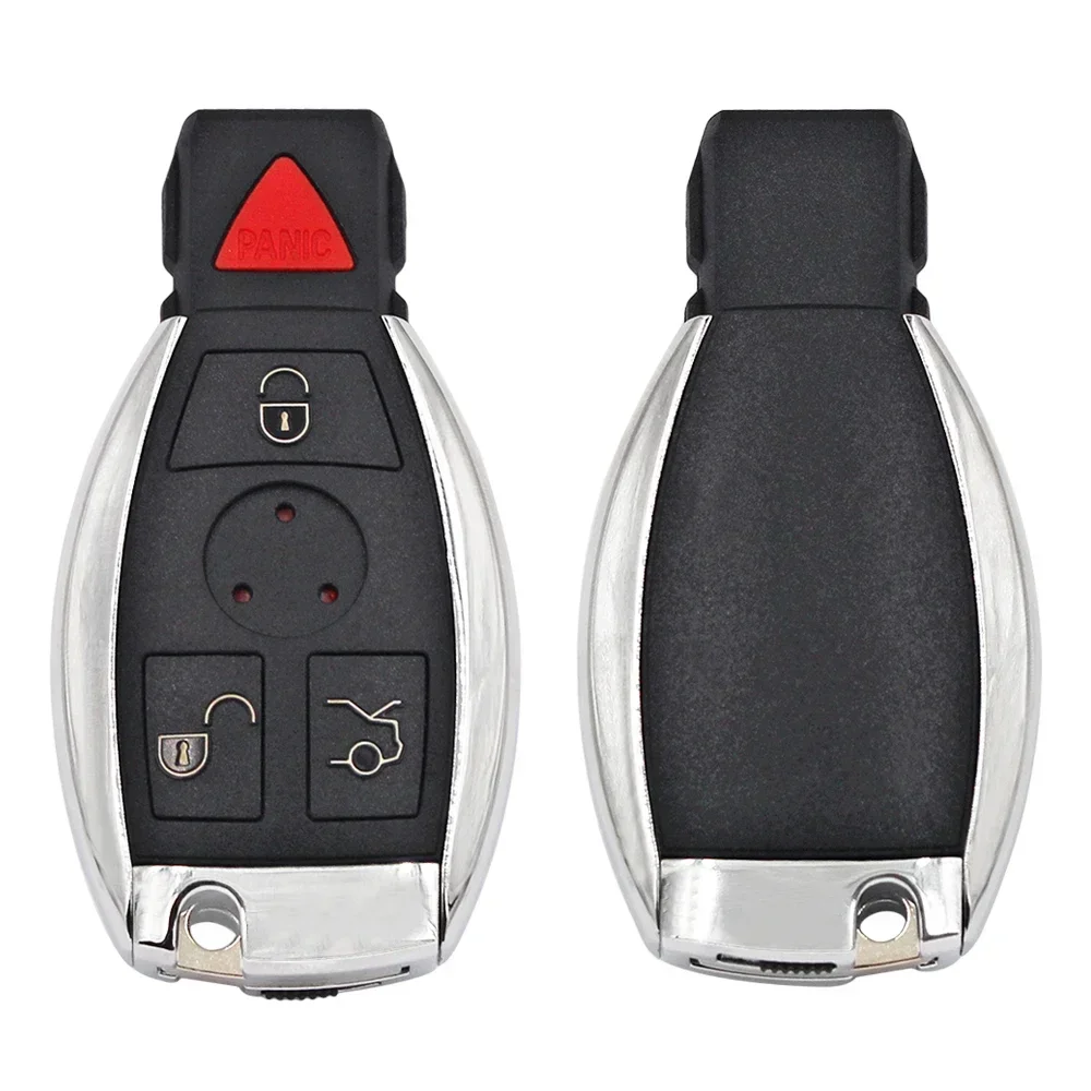 Autoschlüssel Gehäuse Ersatz Für Mercedes Benz - 3 Tasten Schwarz