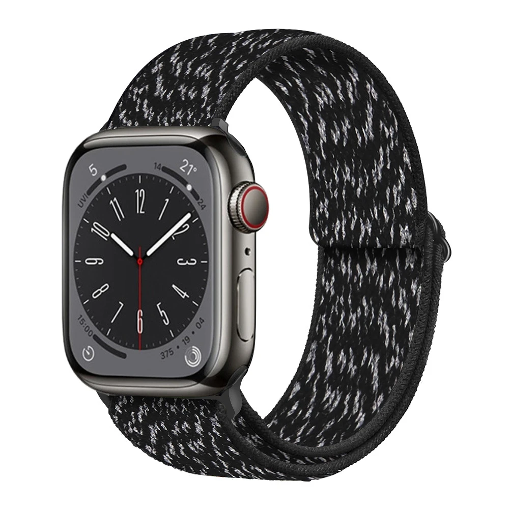Comfortable Adjustable Nylon Braided Strap for Smartwatches